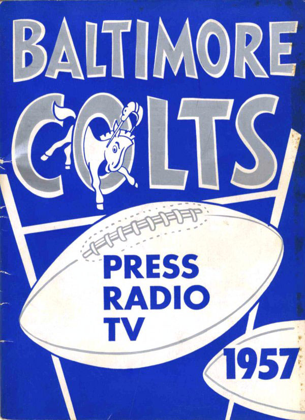 NFL Media Guide: Baltimore Colts (1957)