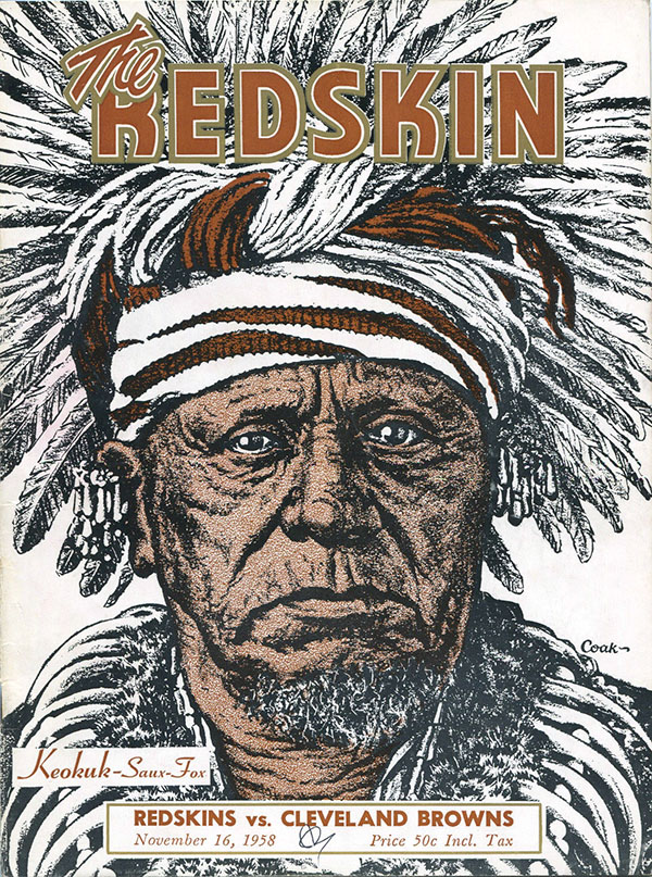 NFL Program: Washington Redskins vs. Cleveland Browns (November 16