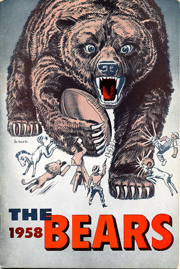 NFL Media Guide: Chicago Bears (1958)