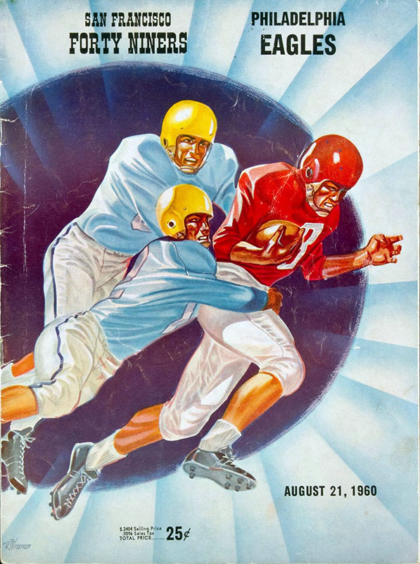 NFL Program: San Francisco 49ers vs. Philadelphia Eagles (August 21 ...