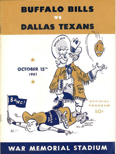 Bill's Update Blog: 1961 Dallas Texans (Chiefs)