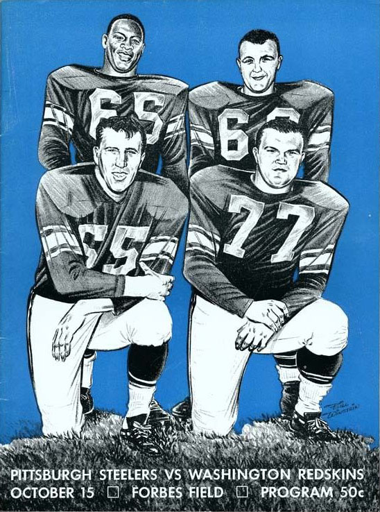 NFL Program: Pittsburgh Steelers vs. Washington Redskins (October 15, 1961)
