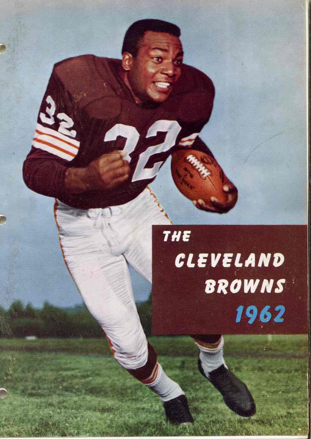 NFL Media Guide: Cleveland Browns (1962)