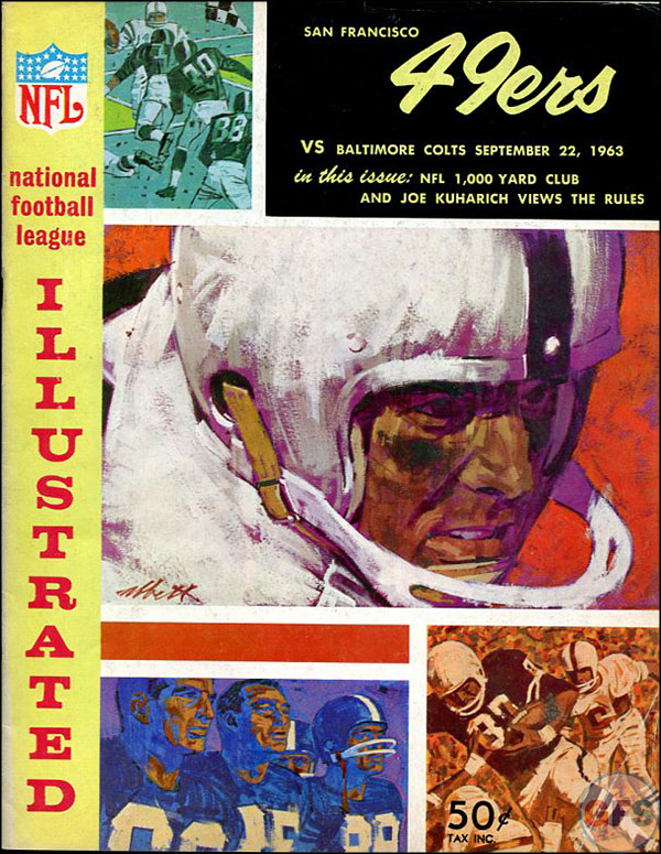 NFL Program: San Francisco 49ers vs. Baltimore Colts (September 22 ...