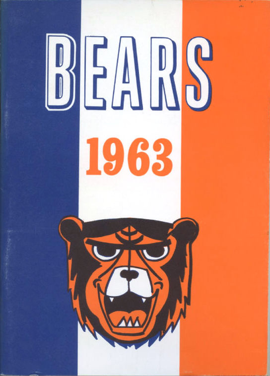 NFL Media Guide: Chicago Bears (1963)