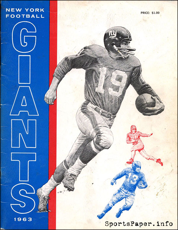 NFL Yearbook: New York Giants (1963)