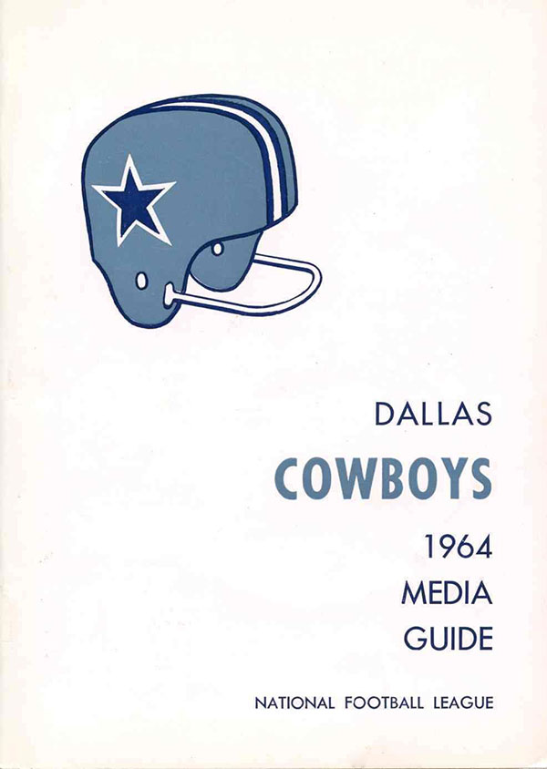 NFL Media Guide: Dallas Cowboys (1964)