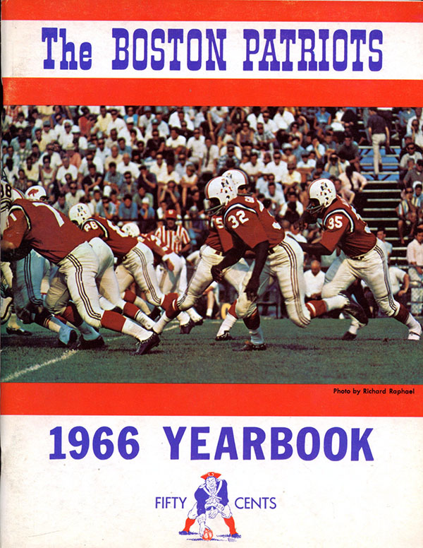 AFL Yearbook: Boston Patriots (1966)