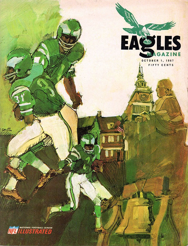 NFL Program: Philadelphia Eagles vs. Pittsburgh Steelers (October 1, 1967)