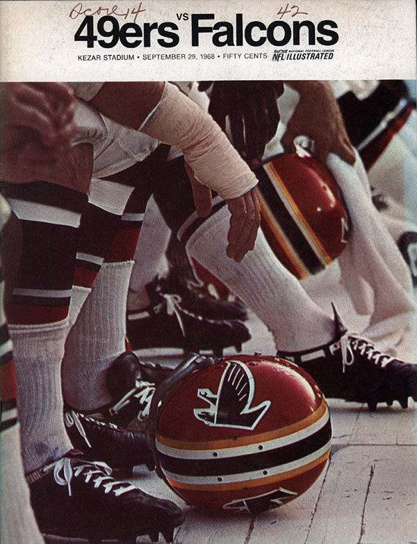 NFL Program: San Francisco 49ers vs. Atlanta Falcons (September 29, 1968)