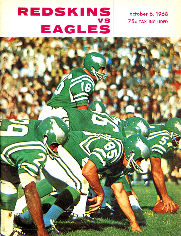 NFL Program: Philadelphia Eagles vs. Washington Redskins (October