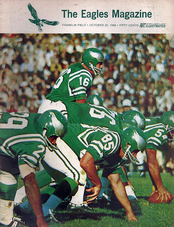 NFL Program: Philadelphia Eagles vs. Chicago Bears (October 20, 1968)