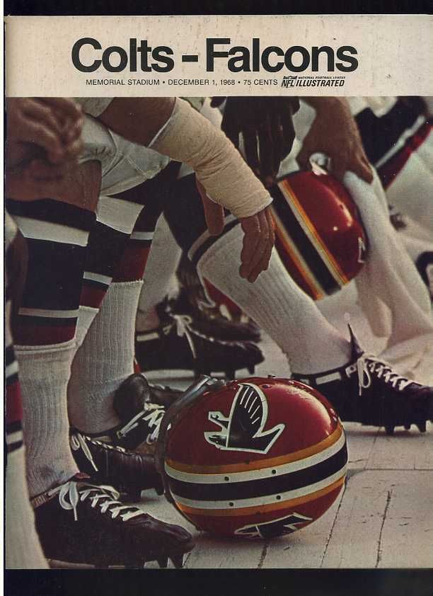 NFL Program: Baltimore Colts vs. Atlanta Falcons (December 1, 1968)