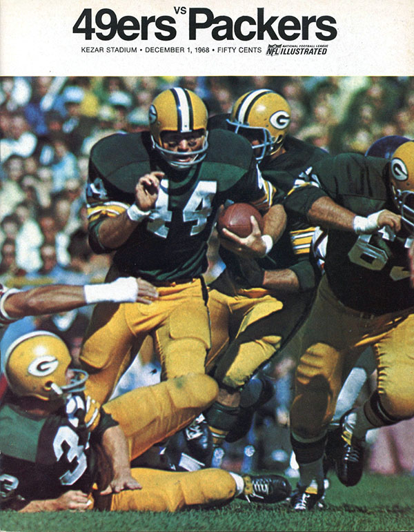 NFL Program: San Francisco 49ers vs. Green Bay Packers (December 1, 1968)