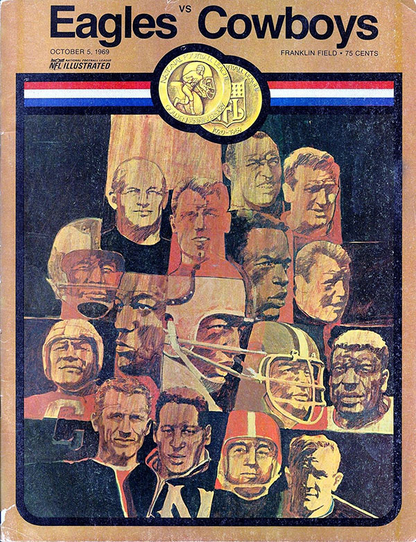 NFL Program: Philadelphia Eagles vs. Dallas Cowboys (October 5, 1969)