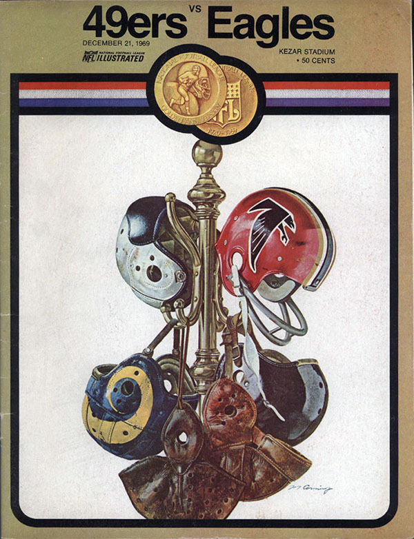 NFL Program: San Francisco 49ers vs. Philadelphia Eagles (December 21, 1969)