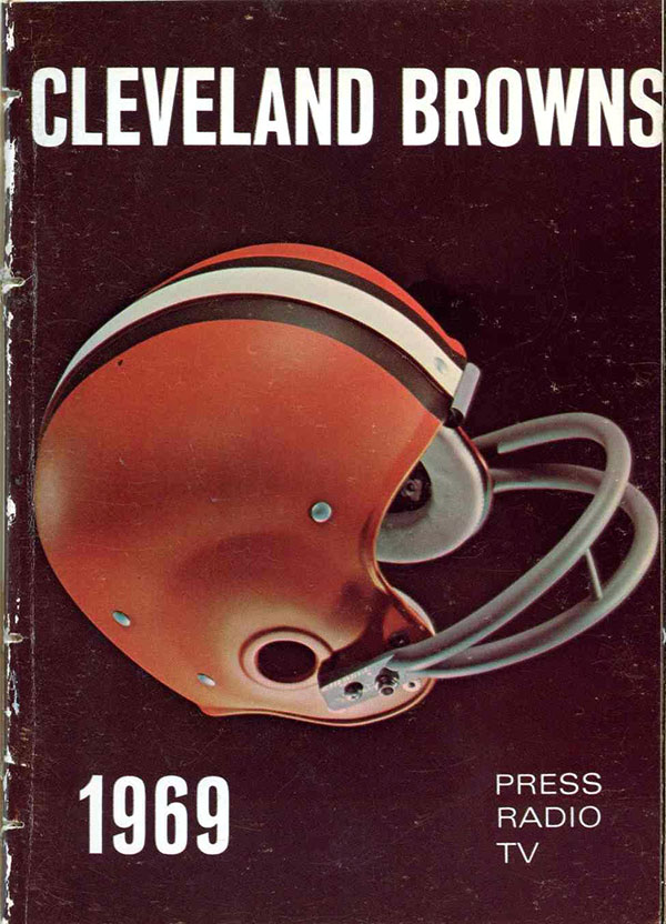 NFL Media Guide: Cleveland Browns (1969)