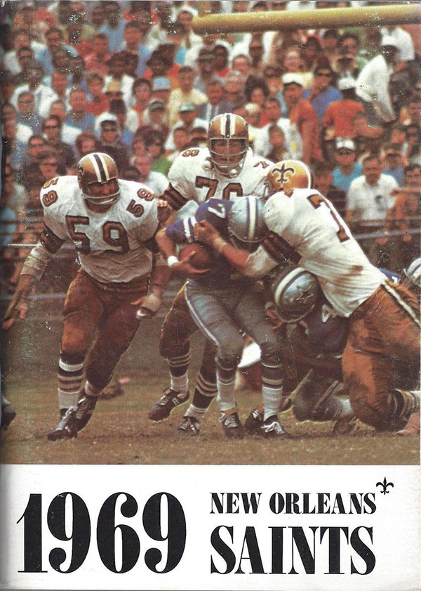 NFL Media Guide: New Orleans Saints (1969)