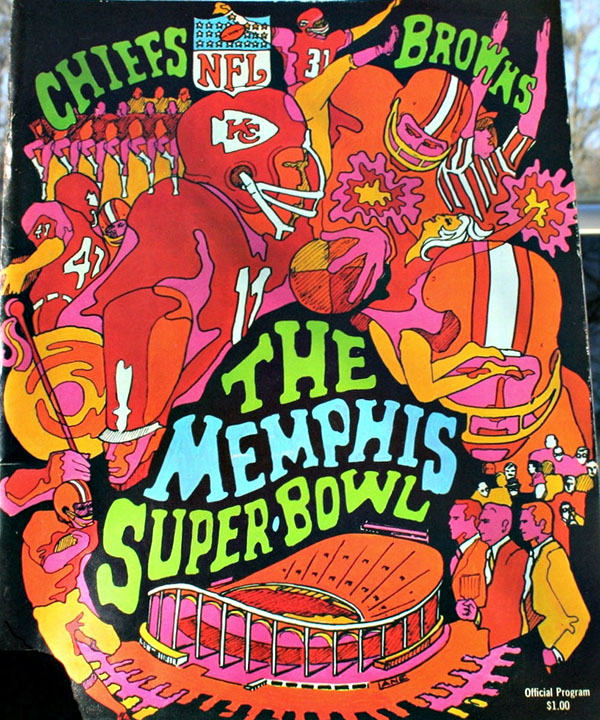 NFL Program: Kansas City Chiefs vs. Cleveland Browns (August 22, 1970)