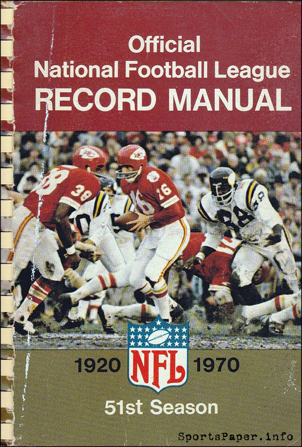 NFL Manual (1970)