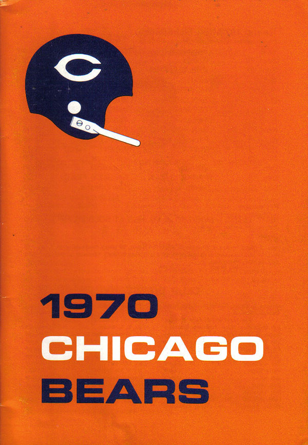 NFL Media Guide: Chicago Bears (1970)