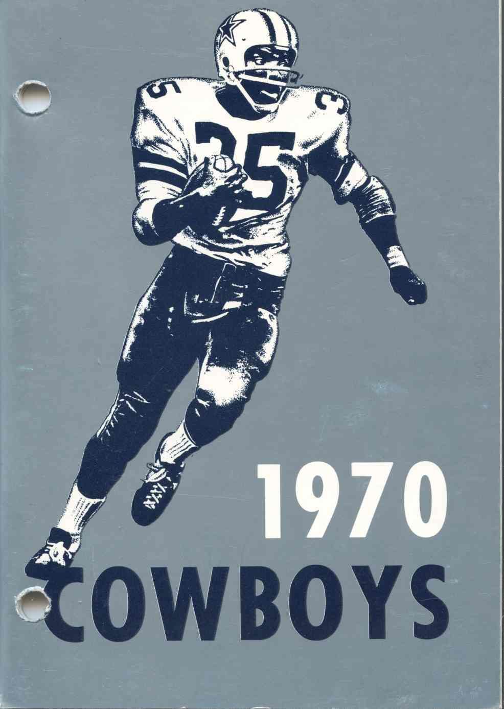 NFL Media Guide: Dallas Cowboys (1970)