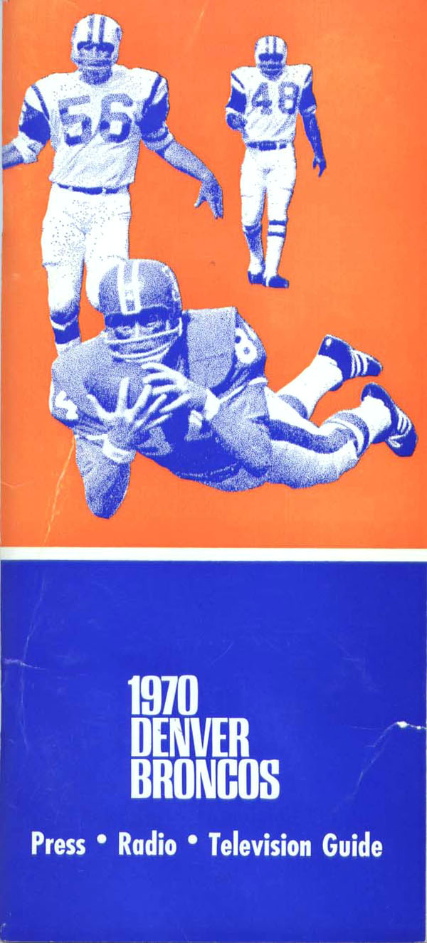 NFL Media Guide: Denver Broncos (1970)