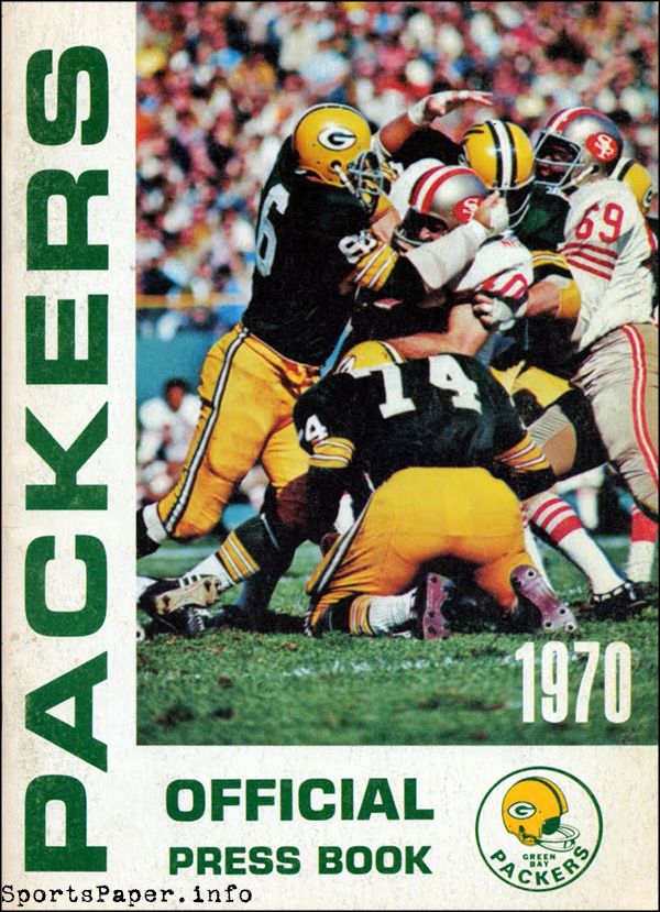 NFL Media Guide: Green Bay Packers (1970)