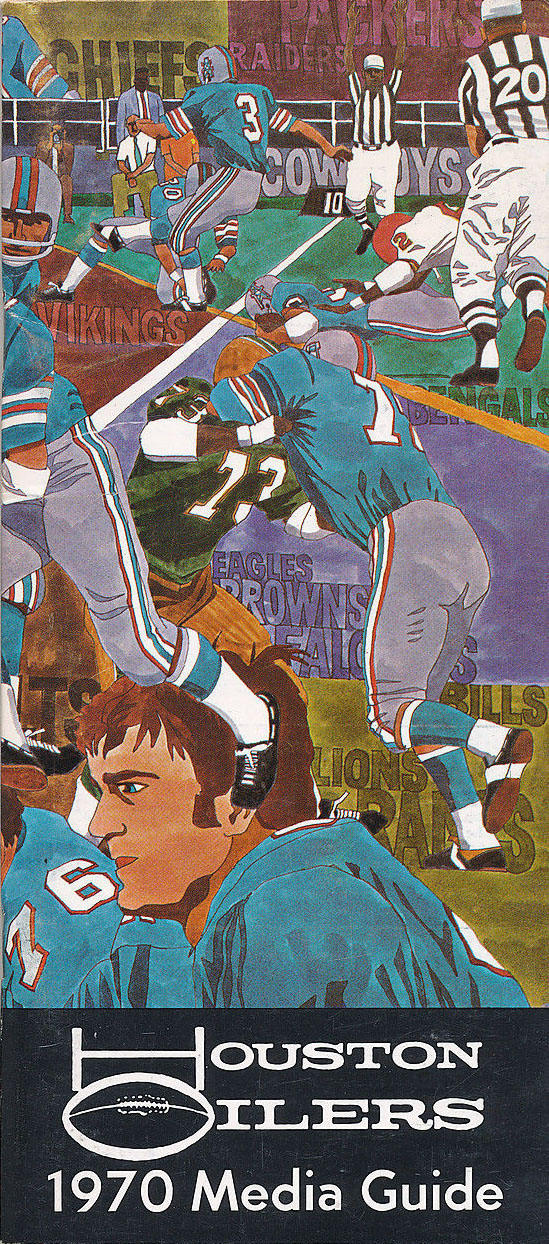 NFL Media Guide: Houston Oilers (1970)