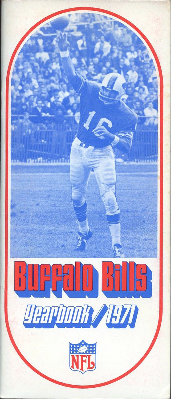 NFL Media Guide: Buffalo Bills (1971)