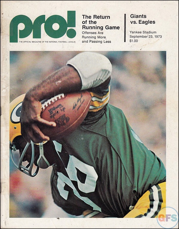 NFL Program: New York Giants vs. Philadelphia Eagles (September 23, 1973)