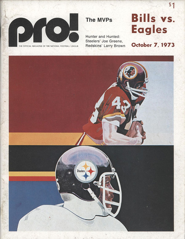 NFL Program: Buffalo Bills vs. Philadelphia Eagles (October 7, 1973)