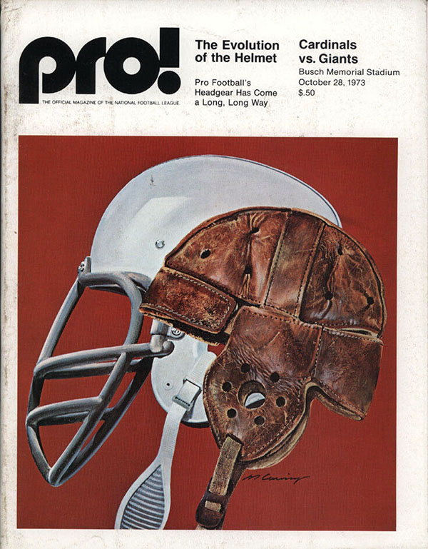 NFL Program: St. Louis Cardinals vs. New York Giants (October 28, 1973)