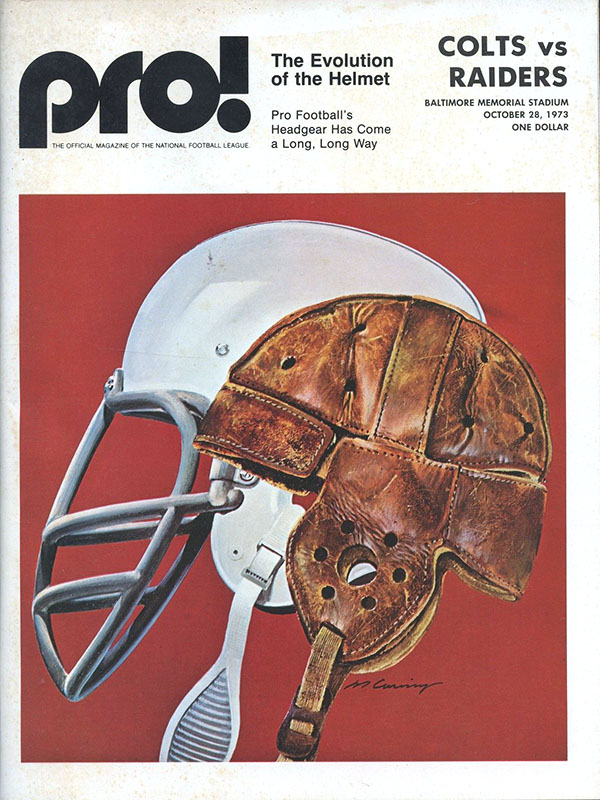 NFL Program: Baltimore Colts vs. Oakland Raiders (October 28, 1973)