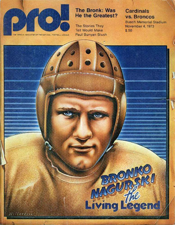 NFL Program: St. Louis Cardinals vs. Denver Broncos (November 4, 1973)