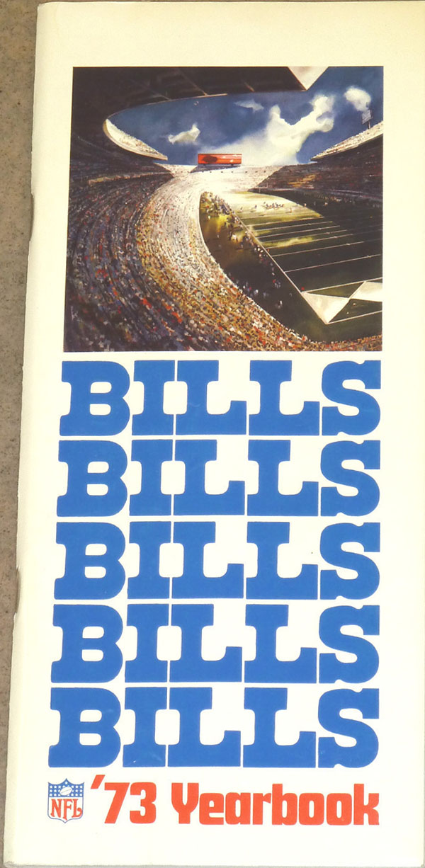 NFL Media Guide: Buffalo Bills (1973)