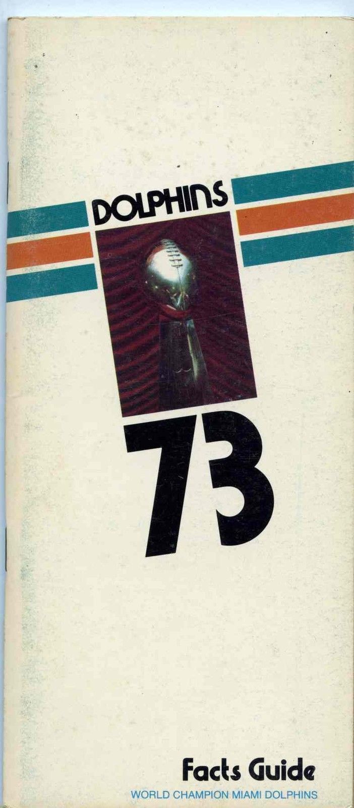 NFL Media Guide: Miami Dolphins (1973)