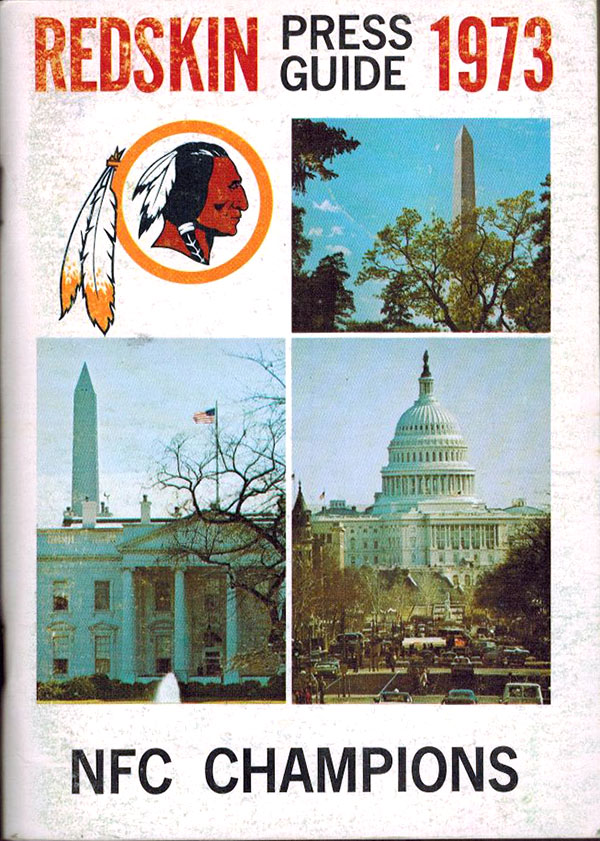 NFL Media Guide: Washington Redskins (1973)