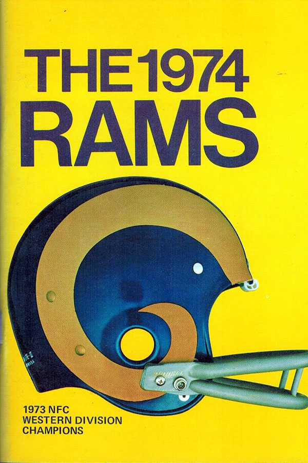 NFL Media Guide: Los Angeles Rams (1974)