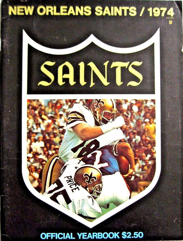 NFL Yearbook: New Orleans Saints (1974)