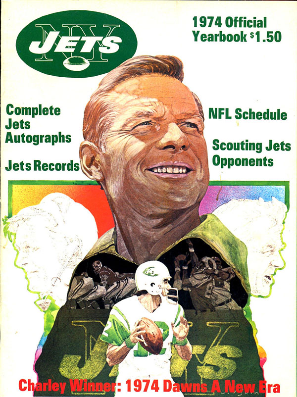 NFL Yearbook: New York Jets (1974)