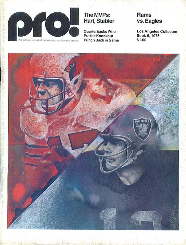 NFL Program: Los Angeles Rams vs. Philadelphia Eagles (September 6, 1975)