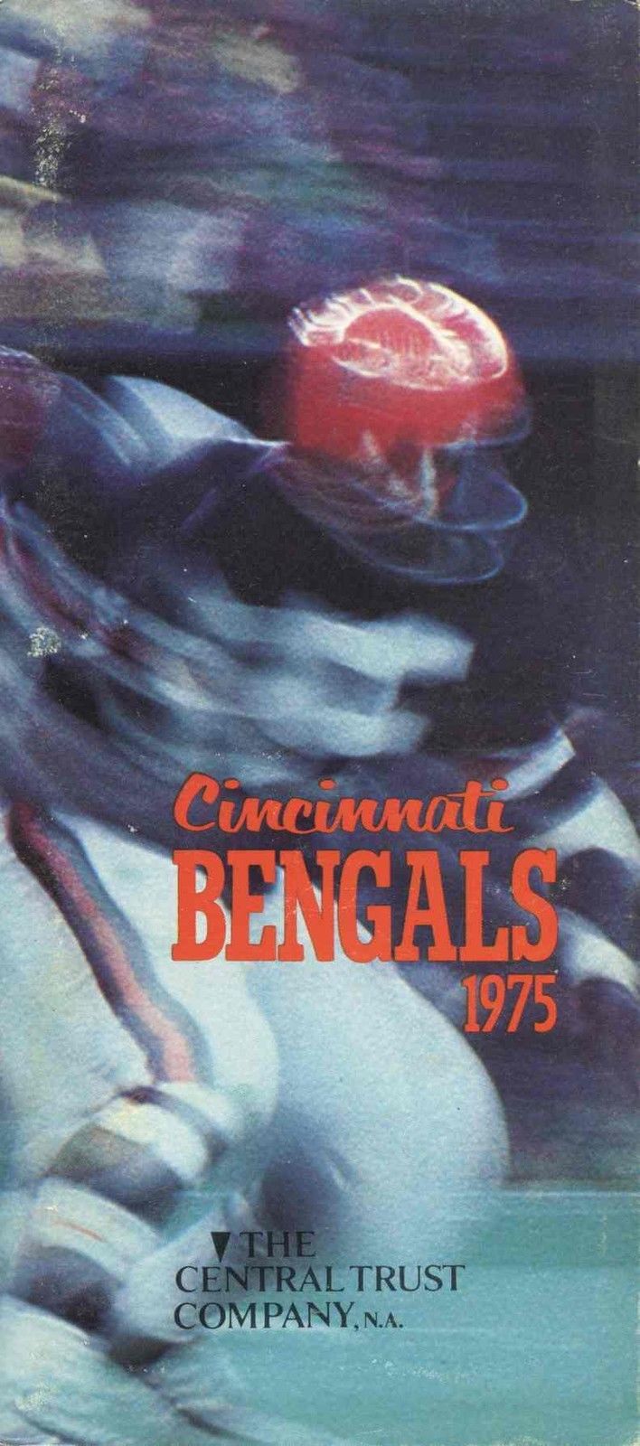 NFL Media Guide: Cincinnati Bengals (1975)