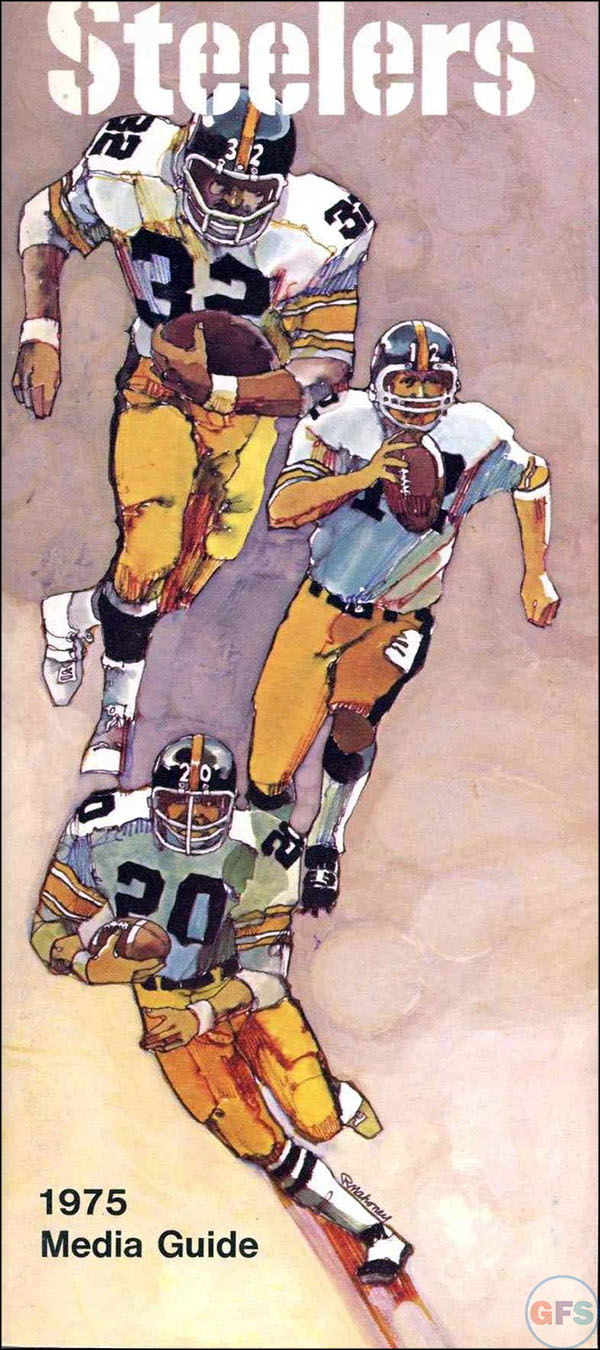 NFL Media Guide: Pittsburgh Steelers (1975)