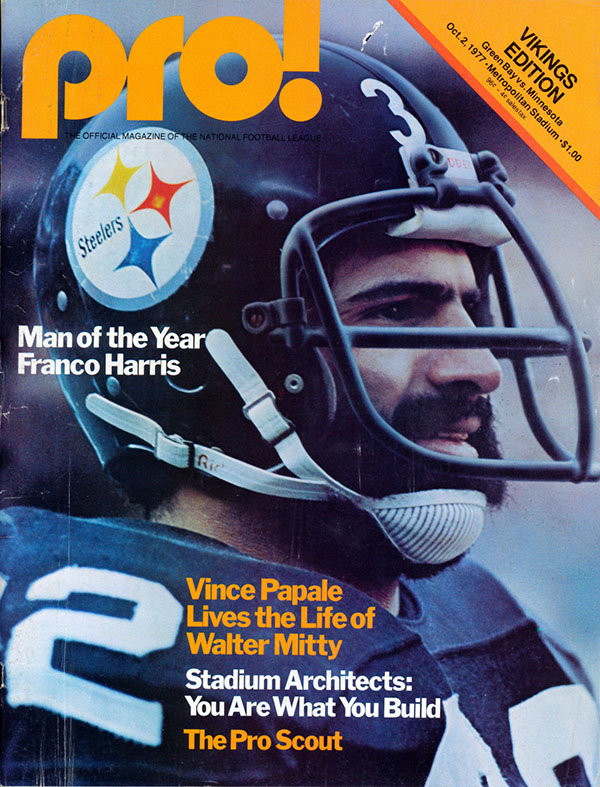 NFL Program: Minnesota Vikings vs. Green Bay Packers (October 2, 1977)