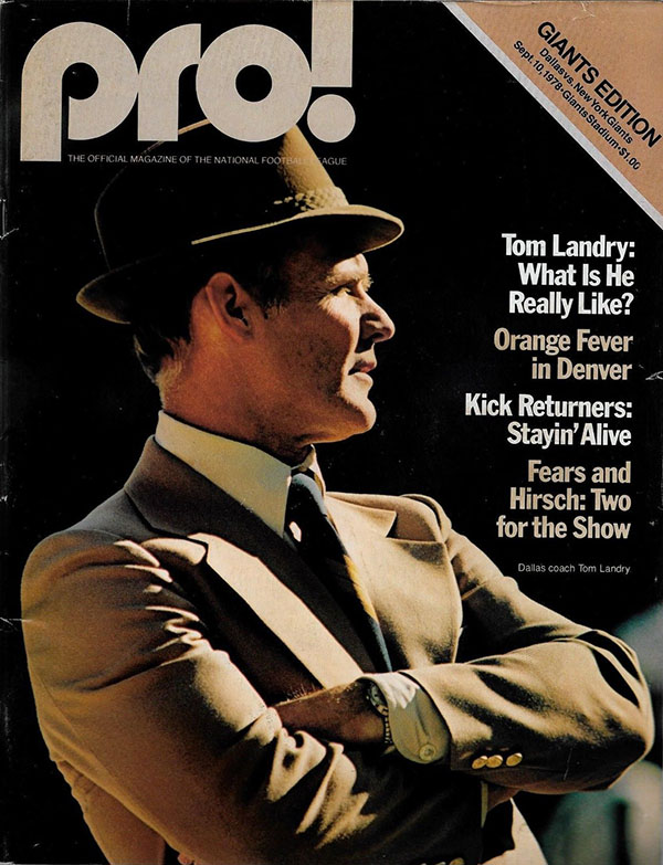 NFL Program: New York Giants vs. Dallas Cowboys (September 10, 1978)