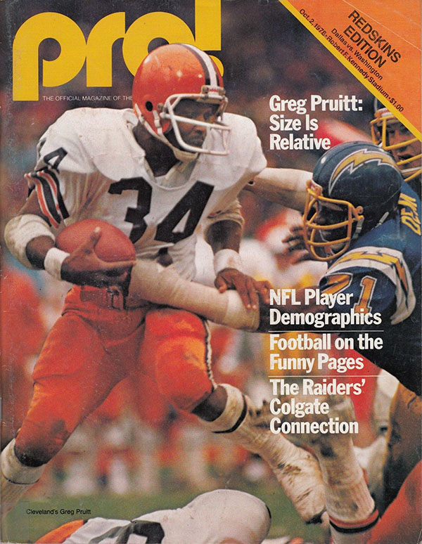 NFL Program: Washington Redskins vs. Dallas Cowboys (October 2, 1978)