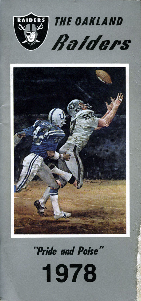 NFL Media Guide: Oakland Raiders (1978)