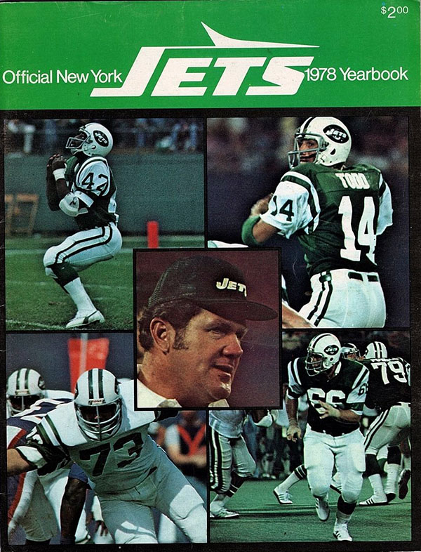 NFL Yearbook: New York Jets (1978)