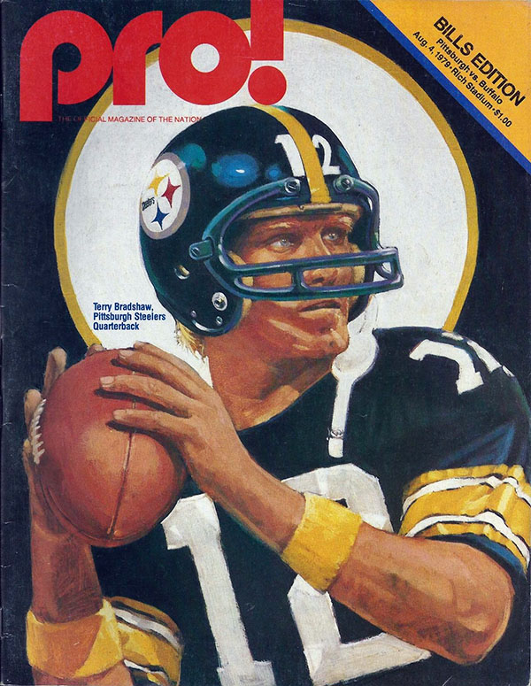 NFL Program: Buffalo Bills vs. Pittsburgh Steelers (August 4, 1979)
